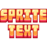 Text with sprites